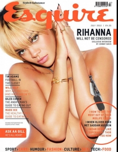 Rihanna за Esquire UK, July 2012  - 9
