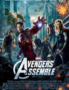 The Avengers (Отмъстителите)
Годините подготовка и огромните очаквания на феновете към продукцията бяха оправдани, когато през 2012 г. излезе епичната лента, събираща супергероите от големите франчайзи на Marvel Studios в един филм – The Avengers. 
Успехът на филма се дължи не само на любимци на публиката като Робърт Дауни-младши (Robert Downey Jr.), Крис Хемсуърт (Chris Hemsworth) и Крис Еванс (Chris Evans), а също така и на "виновника" за тяхното събиране – Джос Уидън (Joss Whedon). Като голям фен на комиксите той знае какво точно иска публиката и успява да го постигне, слагайки основите на цяла нова сюжетна линия за героите на Marvel.