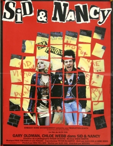 Sid and Nancy (Сид и Нанси)
Легендарният басист на Sex Pistols – Сид Вишъс (Sid Vicious) и неговата полвинка Нанси Спънджен (Nancy Spungen) са главни герои в биографичната лента от 1986 г. – Sid and Nancy (Сид и Нанси). В главните роли са брилянтният Гари Олдман (Gary Oldman) и Клои Уеб (Chloe Webb), които пресъздават връзката на Сид и Нанси по изключително реалистичен и брутален начин. 
Макар някои хора от обкръжението на Сид Вишъс да не харесват филма, той си остава сред емблематичните ленти, разказващи за пънк-рок вълната.