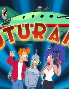 "Футурама" (Futurama)Още едно хитово заглавие, създадено от Мат Грьонинг (Matt Groening). Той разработва идеята за Futurama заедно с Дейвид Х. Коен (David X. Cohen). Анимационният научнофантастичен ситком е отличен с пет награди Еми. А ако не знаете какво се случва, когато един разносвач на пици случайно попадне в криогенна камера и се замрази за хиляда години, отговорът е - Futurama.