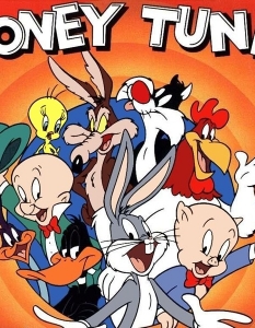 Looney TunesБъгс Бъни (Bugs Bunny), Дафи Дък (Daffy Duck), Туити (Tweety Bird), котаракът Силвестър (Sylvester), Порки (Porky Pig) и винаги гарантирано забавление, това са Looney Tunes на Warner Bros. Поредицата брилянтни анимационни филмчета съществува от 1930 до 1969 година и се радва на изключителна популярност. 