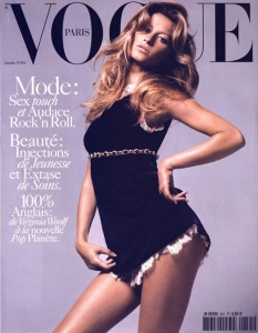 Корицата на Vogue Paris за октомври 2004 година