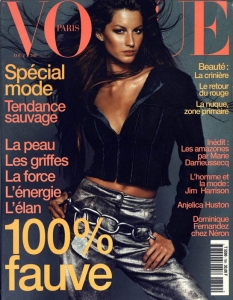 Корицата на Vogue Paris за август 1999 г.