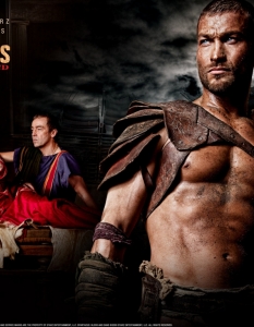 "Спартак" (Spartacus)
Сериалът на Starz бързо успява да си спечели широка популярност и подобно на повечето продукции, посветени на легендарния воин Спартак, е доста зрелищен. В първия сезон на поредицата Spartacus: Blood and Sand главната роля беше поверена на Анди Уитфийлд (Andy Whitfield), на чието изпълнение до голяма степен се дължи успехът на поредицата. След смъртта на актьора през 2011 година ролята е поверена на Liam McIntyre. 