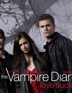 The Vampire Diaries (Дневниците на вампира)
Въпреки че вампирските саги започнаха постепенно да намаляват, след като за известно време бях превзели и големия, и малкия екран, все още има няколко заглавия, които продължават да привличат феновете, и сред тях е The Vampire Diaries.
 А и едва ли сте забравили, че преди да превземе екраните, светът на вампирите завзе литературата. Така че няма да сте изненадани, че сериалът е базиран на едноименната поредица романи на Ел Джей Смит (L. J. Smith). 