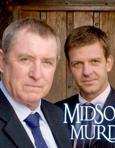 Midsomer Murders (Убийства в Мидсъмър)
Криминалният сериал на BBC Midsomer Murders е базиран на поредицата романи на британската сценаристка и писателка Каролайн Греъм (Caroline Graham). 
Основният персонаж на поредицата, инспектор Том Барнаби (Tom Barnaby), се превръща в централен и на сериала. Ролята е поверена на Джон Нетълс (John Nettles), който впоследствие е заменен от Neil Dudgeon.