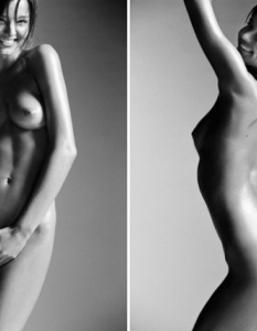 Миранда Кер гола в артистична фотосесия на Лоран Дармо - 3