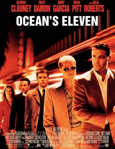 Ocean’s Eleven ("Бандата на Оушън") 
Както Ocean’s Eleven ("Бандата на Оушън") от 2001 г. има звезден актьорски състав в лицата на Брад Пит (Brad Pitt), Джордж Клуни (George Clooney) и Мат Деймън (Matt Damon), така и оригиналът от 1960 г. не отстъпва с легенди като Дийн Мартин (Dean Martin), Франк Синатра (Frank Sinatra) и Сами Дейвис младши (Sammy Davies Jr.). 
И въпреки че Рат пак поставят летвата високо, Стивън Содърбърг (Steven Soderberg) режисира много стегнат, забавен и запомнящ се римейк, последван от цели две продължения.