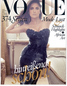 Салма Хайек за Vogue Deutsch September 2012 - 9
