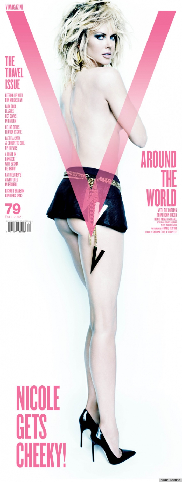 Изкусителната Никол Кидман за V Magazine