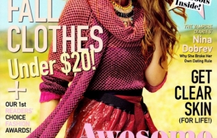 Нина Добрев за списание Seventeen, октомври 2012