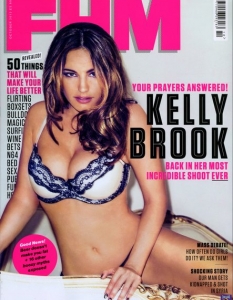 Kelly Brook се разсъблече пред списание FHM - 6