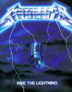 10. Metallica – Ride the Lightning
Вторият студиен проект на Metallica е позициониран на десета позиция. Албумът е издаден на 27 юли 1984 г. и към юни 2003 г. е сертифициран като 5 пъти платинен в САЩ. Част от Ride the Lightning са някои от най-големите хитове на групата, сред които Fade to Black и Creeping Death.