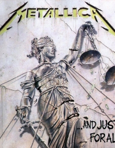 5. Metallica - …And Justice for All 
Четвъртият албум на Metallica е пуснат на пазара в края на август 1988 г. Той включва 9 парчета, сред които Blackened, Harvester of Sorrow и One. Проектът е сертифициран като осем пъти платинен в САЩ.