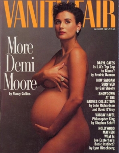 2. Demi Moore, Август 1991 – Vanity Fair