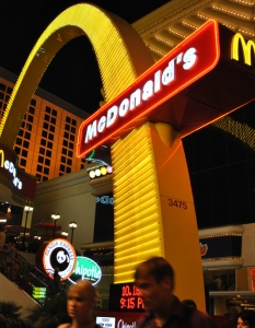 10. McDonald’s - Las Vegas, Nevada, USA