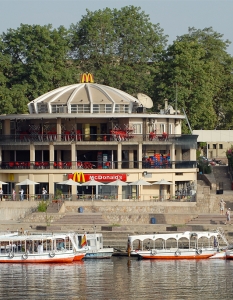 16. McDonald’s on the Water - Aswan, Egypt