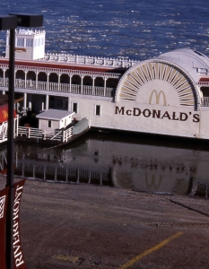 17. McDonald’s River Boat - Mississippi River, St. Louis, MO