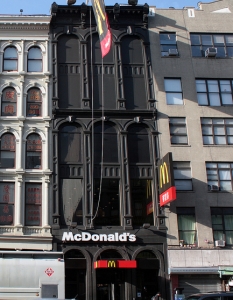 27. Cast Iron McDonald’s - Canal Street, New York City, USA