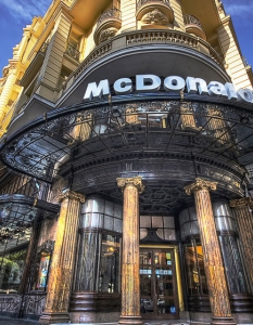 35. McDonald’s - Spanish Broadway (Gran Via) - Madrid, Spain