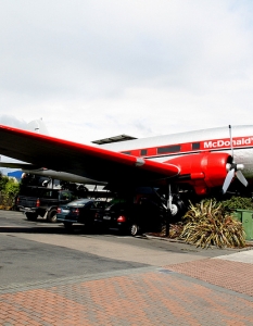 6. McDonald’s Airplane - Taupo, New Zealand