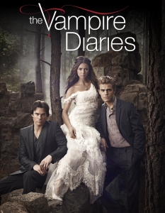The Vampire DiariesХитовият сериал на The CW The Vampire Diaries (Дневниците на вампира) е базиран на едноименната поредица романи на Ел Джей Смит (L. J. Smith). Главните роли са поверени на Нина Добрев (Nina Dobrev), Пол Уесли (Paul Wesley) и Иън Сомърхолдър (Ian Somerhalder). 