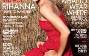 Rihanna за списание Vogue, November 2012