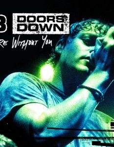 3. 3 Doors Down - Here Without You
В двойно платинената песен на американската рок банда 3 Doors Down, за чието вдъхновение вокалът Брад Арнолд (Brad Arnold) посочва неговата вече бивша съпруга, се пее за самотата, която изпитваме, мислейки и мечтаейки за любимия човек.