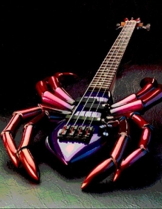 Топ 40 абсурдни дизайна на китари - 32