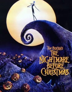 The Nightmare Before Christmas
Една малко зловеща коледна приказка - stop motion анимацията The Nightmare Before Christmas (Кошмарът преди Коледа) също има заслужено място сред филмите, които можем да гледаме всяка Коледа. 
Лентата, чийто продуцент е Тим Бъртън, е режисирана от Хенри Селик и е номинирана за "Оскар" за най-добри визуални ефекти - напълно заслужено!