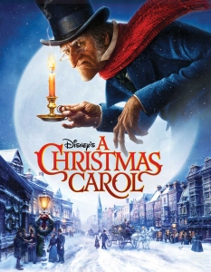 A Christmas Carol
Класическата приказка на Чарлс Дикенс получи най-новата си екранизация благодарение на режисьора Робърт Земекис, когото сме включили и с Polar Express (Полярен експрес).
А Christmas Carol (Коледна песен) излиза през 2009 г. под формата на фантастична анимация с участието на Джим Кери като Ебенизър Скрудж.
В каста се отличават още Гари Олдман, Боб Хоскинс, Робин Райт, Колин Фърт и др.
