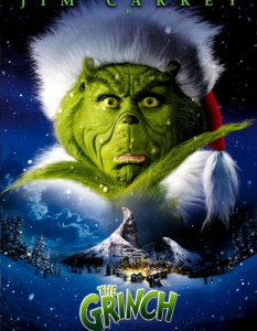 How the Grinch Stole Christmas
Джим Кери е злият Гринч в тази стопляща сърцето коледна история, заснета през 2000 г. от Рон Хауърд.
Макар и под килограми грим и костюми, Кери е изключително забавен и за малки, и за големи. Не без помощта на тогава още малката Тейлър Момсен, която днес е пълна противоположност на героинята си от филма - Синди Лу Ху.