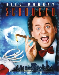 Scrooged
Какъв по-хубав коледен подарък от един саркастичен и почти симпатичен Бил Мъри.  
Scrooged е още една вариация на тема A Christmas Carol (Коледна песен), но вместо бизнесмен, главният герой е телевизионен продуцент, който има да научи едно-две неща за празничния дух.