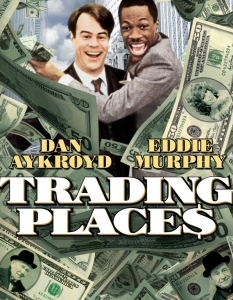 Trading Places
80-те години на 20-ти век ни дадоха много забавни комедии, които бяха успешни най-вече заради талантливите актьори, които участваха в тях.
Trading Places е история, която не само се случва по време на коледните празници, но и носи тяхната есенция.
Еди Мърфи и Дан Акройд са в своята най-добра форма и единственото, което може да се сметне за недостатък на лентата, е колко подценена е тя... Лесно поправима грешка.