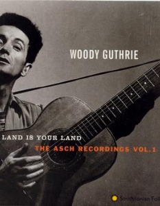This Land Is Your Land – Woody Guthrie 
 
Това е една от най-известните американски песни. Написана през 1940 г, издадена чак през 1945 г. Woody я сътворява в отговор на патриотичната - God Bless America, композирана от Irving Berlin. Много бързо This Land Is Your Land се превръща в американски химн на неоправданите.