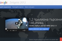 Топ 10 търсения в Google за 2012 година