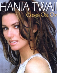 2. Shania Twain - Come On Over (1997)Come on Over e третият студиен албум на канадската певица Shania Twain, превърнал се в най-продаван албум на жена изпълнител в света със своите 15,52 милиона продадени копия, като първите 10 милиона са направени за 96 седмици на пазара.