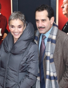 Tony Shalhoub със съпругата си Brooke Adams