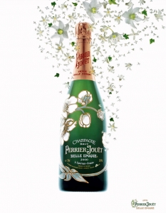 Perrier JouëtЛегендарният лейбъл Perrier Jouët на Champagne House of Perrier Jouët (днес собственост на Pernod Ricard) е създаден през 1811 г., когато Pierre-Nicolas-Marie Perrier сключва брак с Ad le Jouët. Perrier-Jouët притежава 266 акра лозя в региона на Шампан и произвежда около 3 000 000 бутилки годишно. 