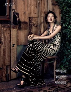 Ан Ли за Harper’s Bazaar Vietnam, декември 2012 - 2