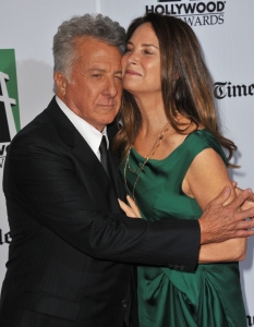 Dustin Hoffman със съпругата си Лиса
