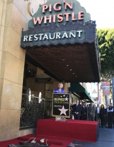 Хелън Мирън открива своята звезда на холивудската Walk of Fame - 3
