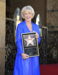 Хелън Мирън открива своята звезда на холивудската Walk of Fame - 7