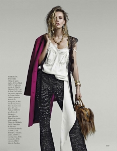Edita Vilkeviciute за Vogue Spain, януари 2013 - 5
