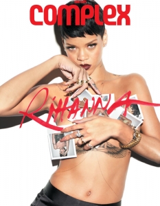 Риана със седем корици за Complex Magazine, февруари-март 2013 - 1