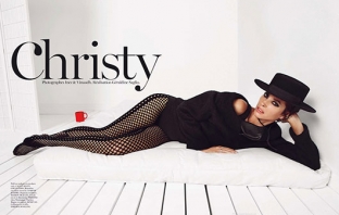 Кристи Търлингтън за Vogue Paris, януари 2013