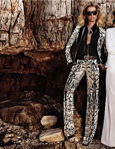 Каролина Куркова и Ана Вялицина в Roberto Cavalli Resort 2013  - 5