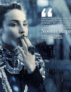Нууми Рапас за Vogue Italia, януари 2013 - 1