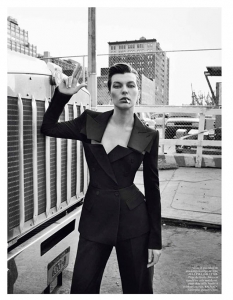 Мила Йовович за Vogue Paris, февруари 2013 - 5