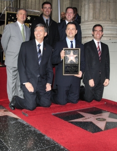 С Leron Gubler, Gil Garcetti и Carson Daly